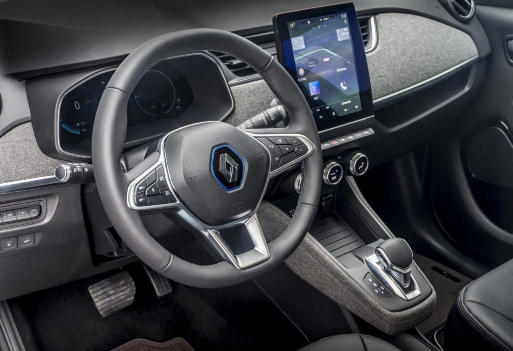 Renault Zoe 2019 belső tér